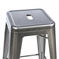 PACK 4 TABOURETS BISTRO 76CM