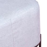 Reposapiés sofá Clair Loveseat de diseño minimalista
