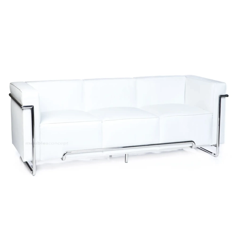 3 seater leather sofa Torino Nest Dream - 7
