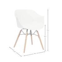 Cadeira de jantar de design Temu Nest Dream - 24