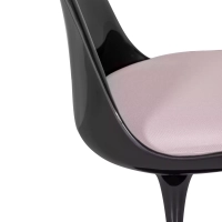 Rose-tuoli All Black, puuvillatyyny FURNMOD - 29