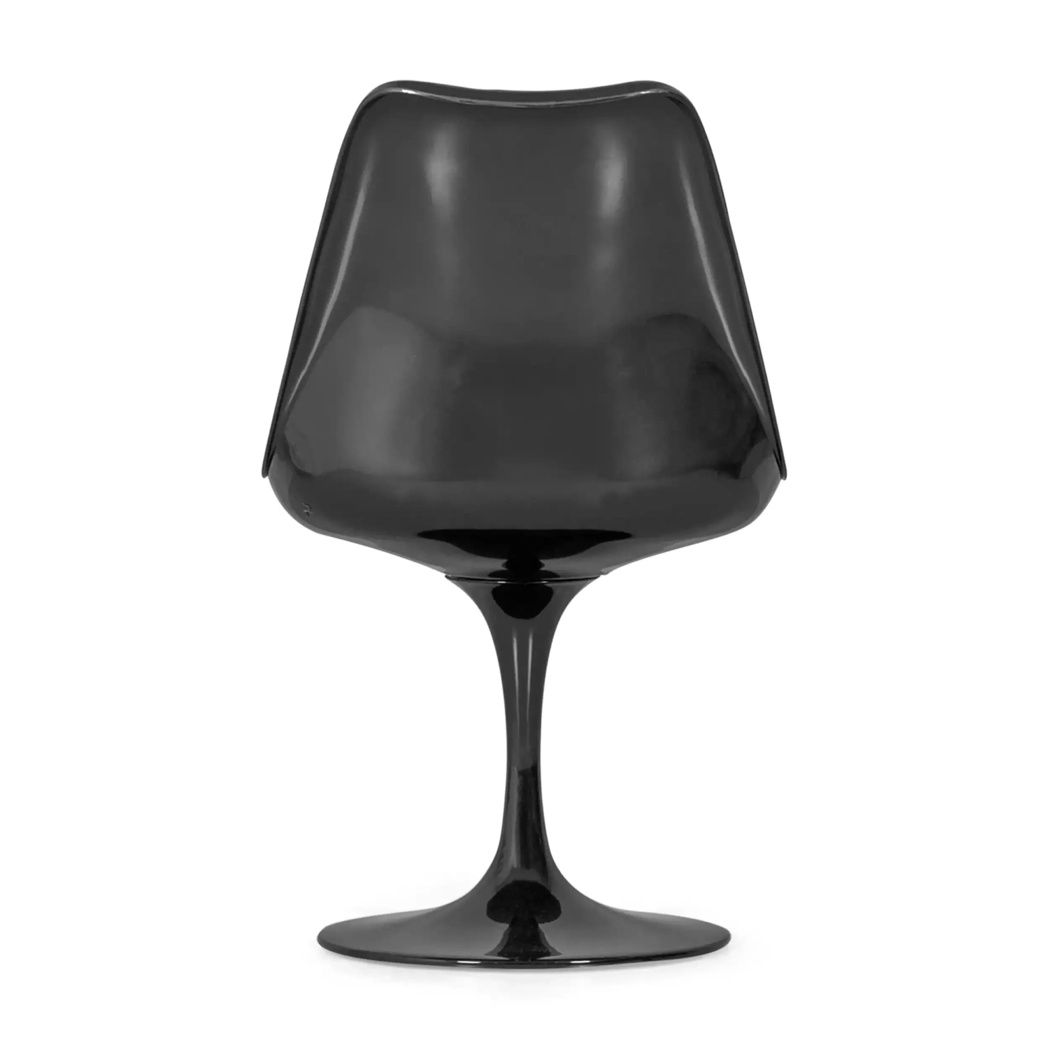 Lotus Chair All Black with cotton cushion FURNMOD - 30