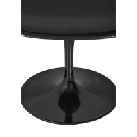 Stuhl Lotus Arms All Black mit Baumwollkissen FURNMOD - 4
