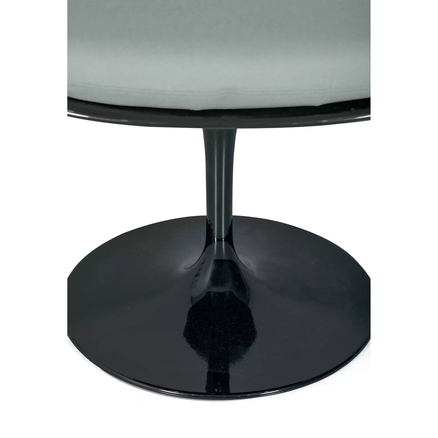 Silla Lotus Arms All Black con cojín de algodón FURNMOD - 14