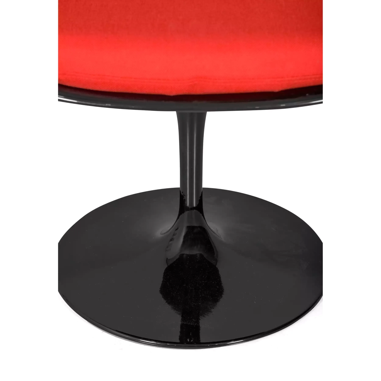 Silla Lotus Arms All Black con cojín de algodón FURNMOD - 23
