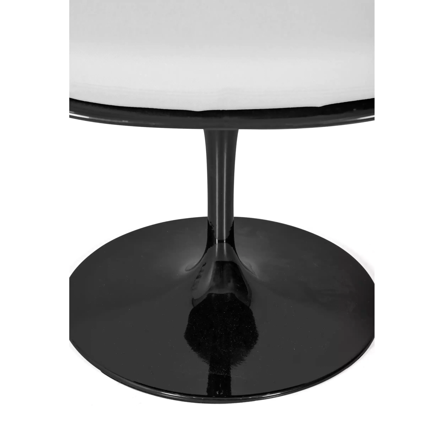 Lotus Arms All Black stoel met katoenen kussen FURNMOD - 34
