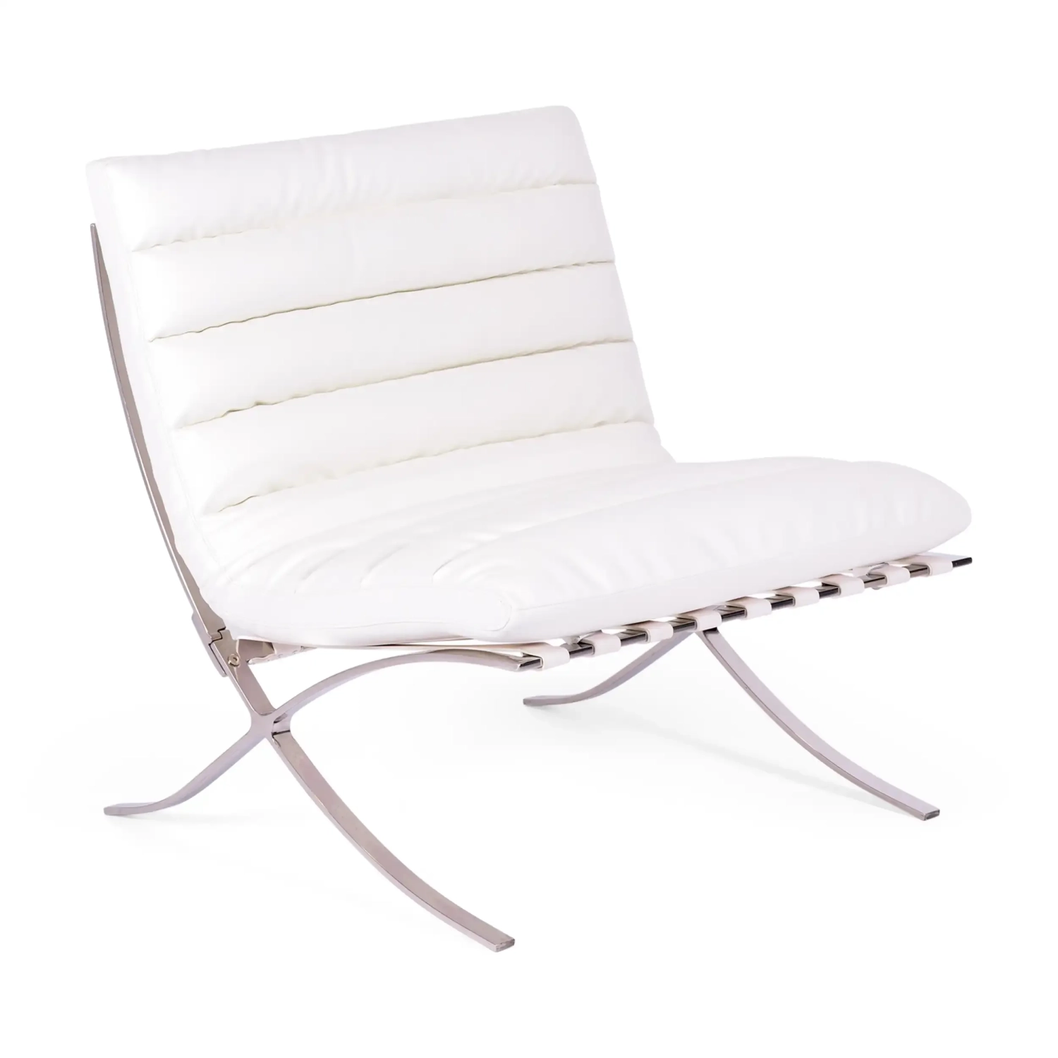Designerski fotel tapicerowany skórą syntetyczną - Madryt Nest Dream - 9