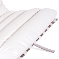 Designové křeslo čalouněné syntetickou kůží - Madrid Nest Dream - 13