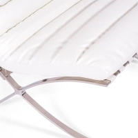 Synteettisellä nahalla verhoiltu design nojatuoli - Madrid Nest Dream - 11