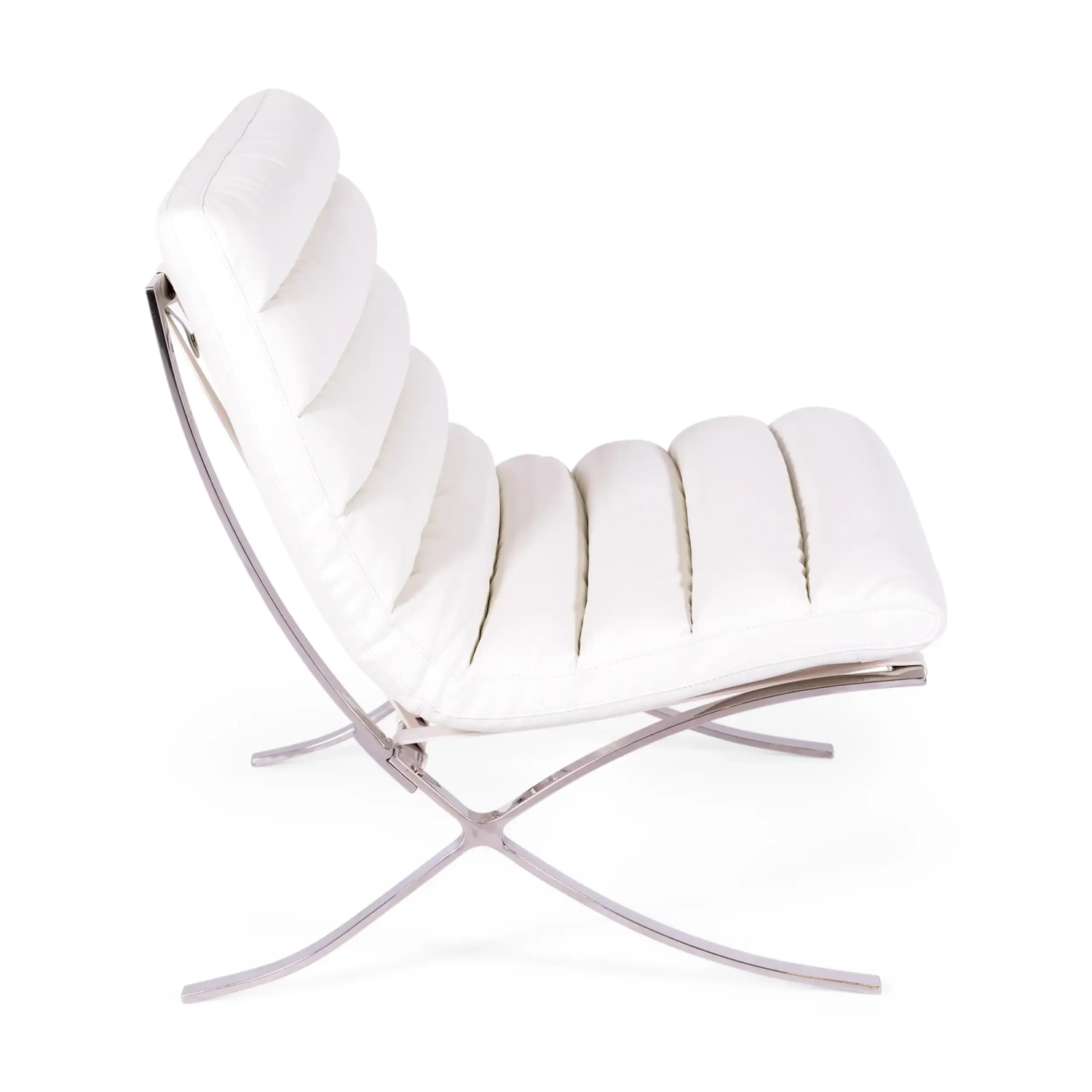 Design fauteuil bekleed met synthetisch leer - Madrid Nest Dream - 14