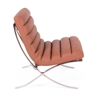 Designové křeslo čalouněné syntetickou kůží - Madrid Nest Dream - 22