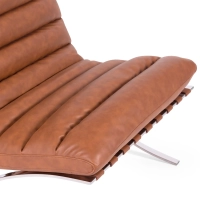 Design Sessel gepolstert in Kunstleder - Madrid Nest Dream - 28