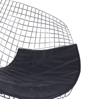 Diamond Design fauteuil in verchroomd staal FURNMOD - 5