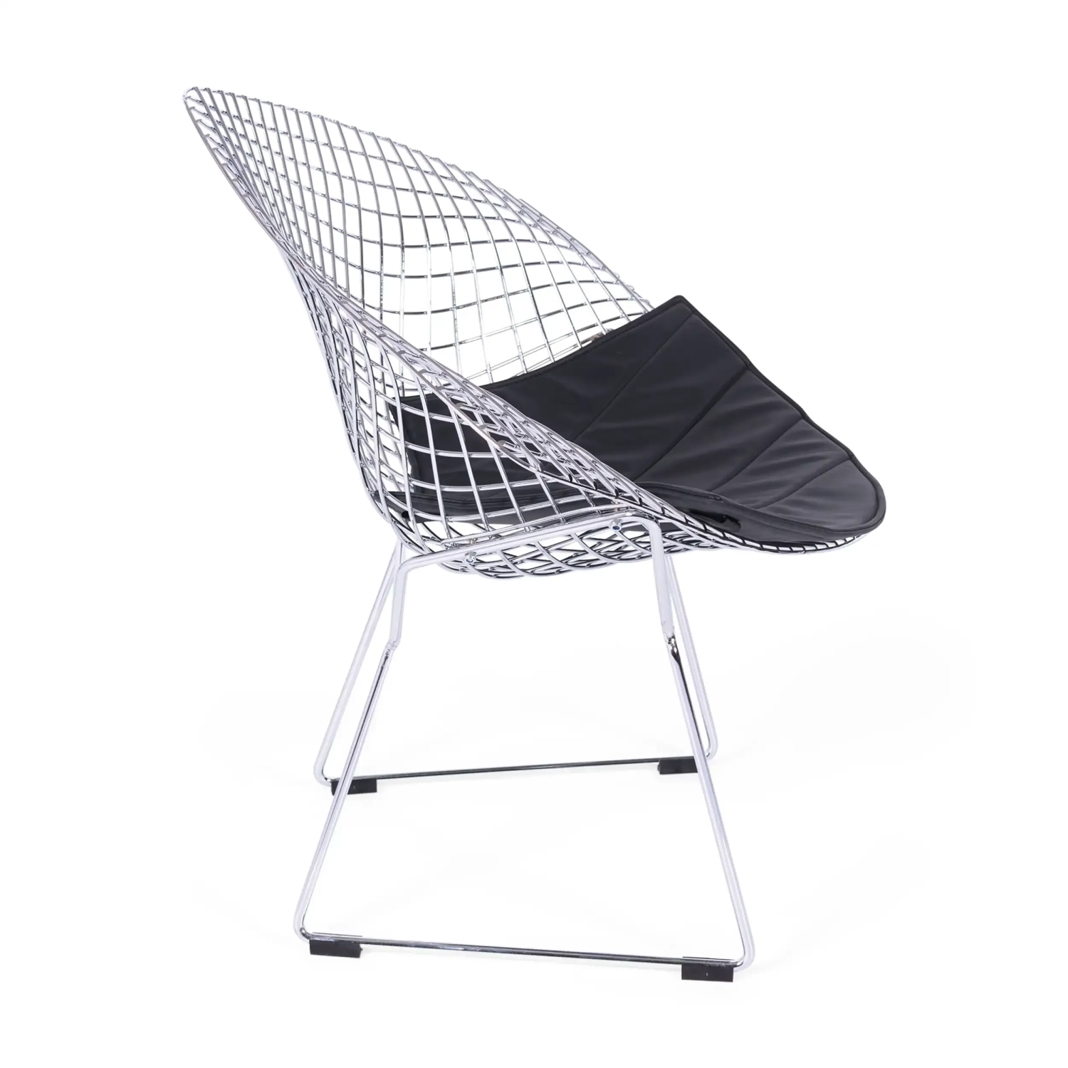 Diamond Design-Sessel aus verchromtem Stahl FURNMOD - 7