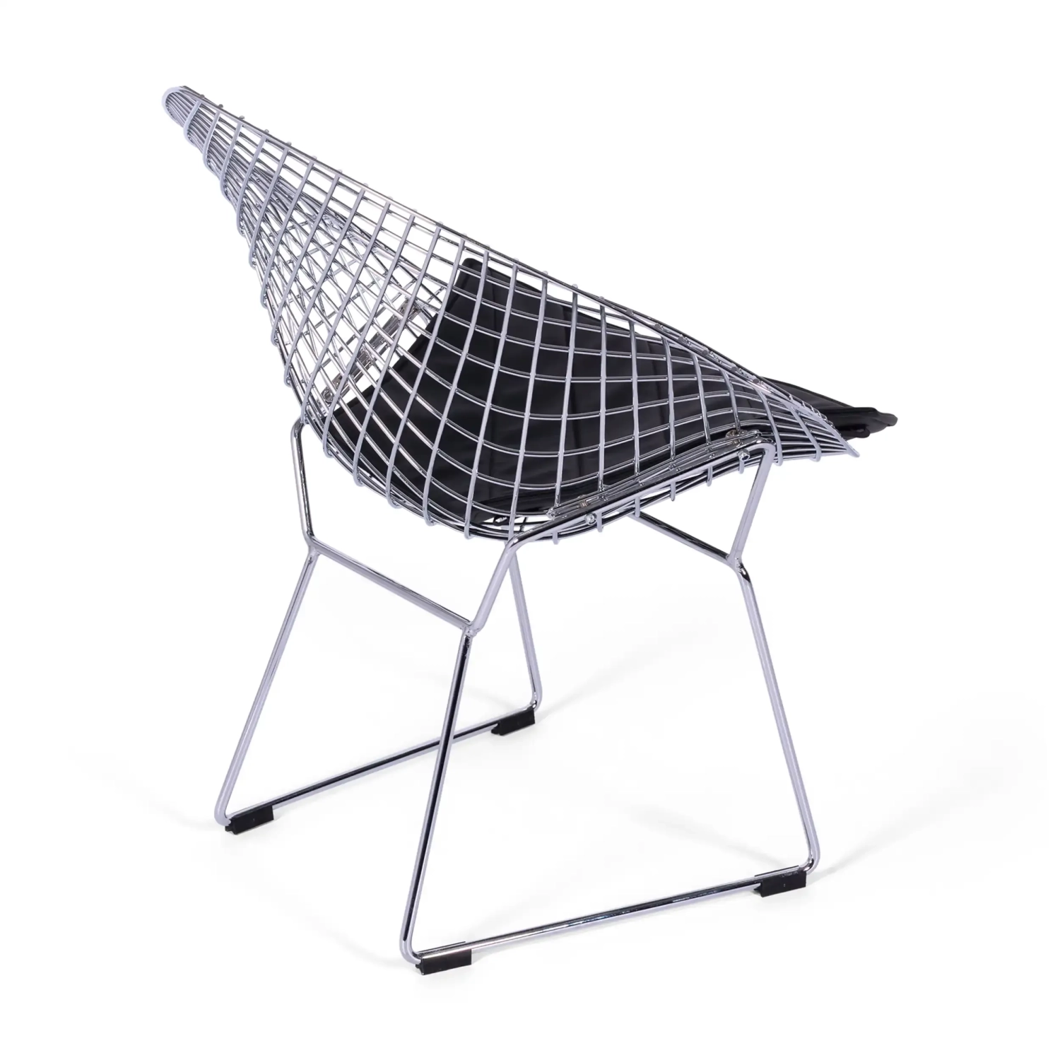 Diamond Design nojatuoli kromattua terästä FURNMOD - 10