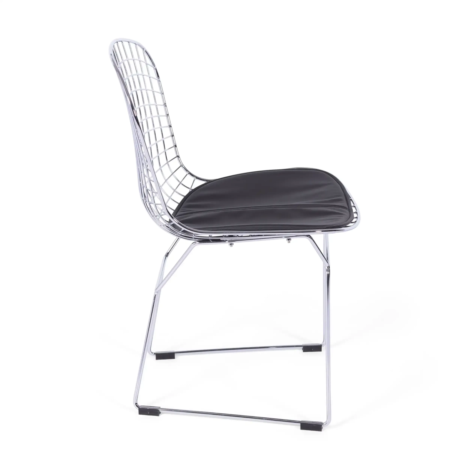 Sedia da pranzo in acciaio cromato Berta FURNMOD - 5