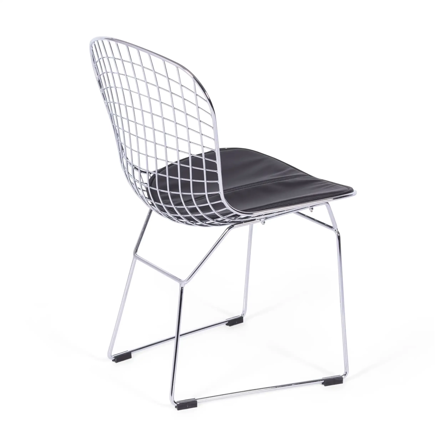 Matstol i förkromat stål Berta FURNMOD - 6