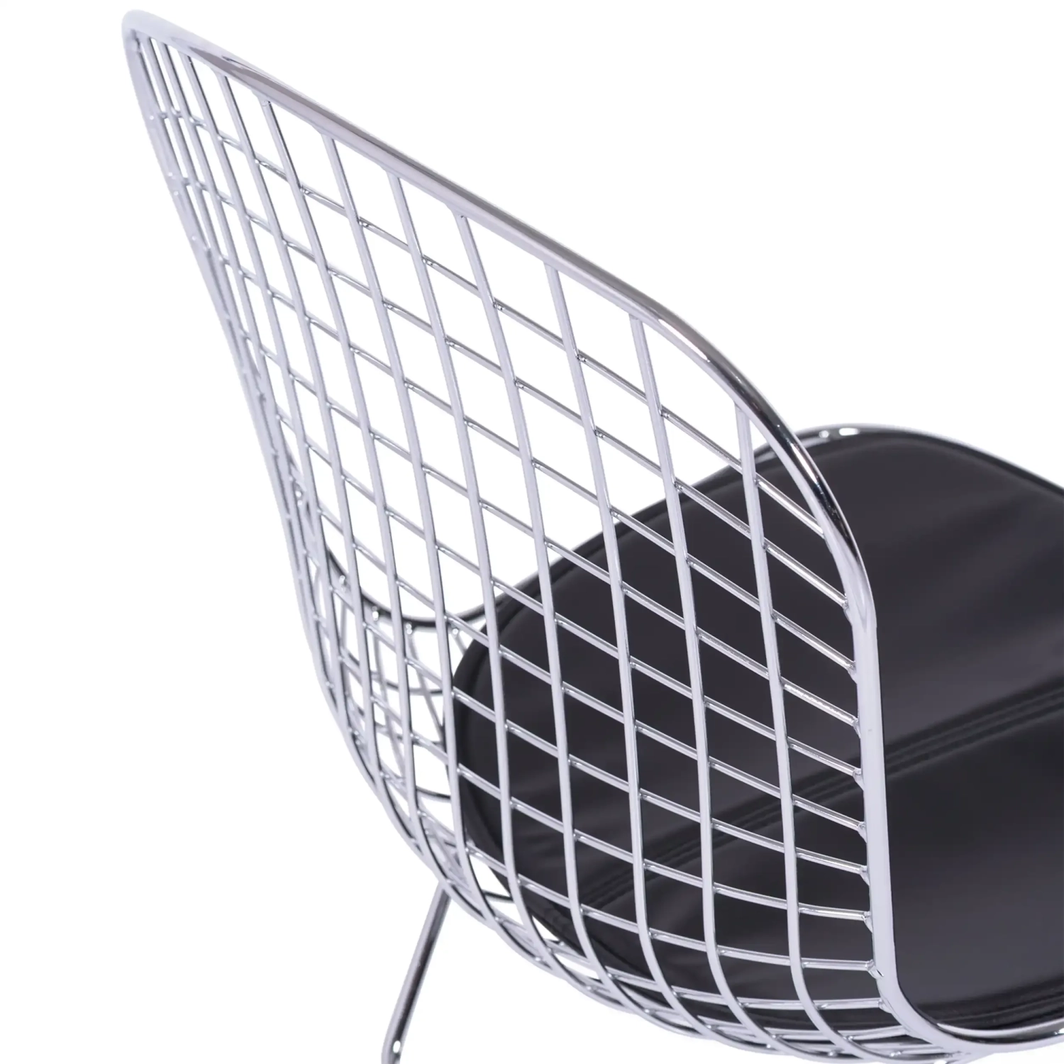 Krzesło do jadalni z chromowanej stali Berta FURNMOD - 7