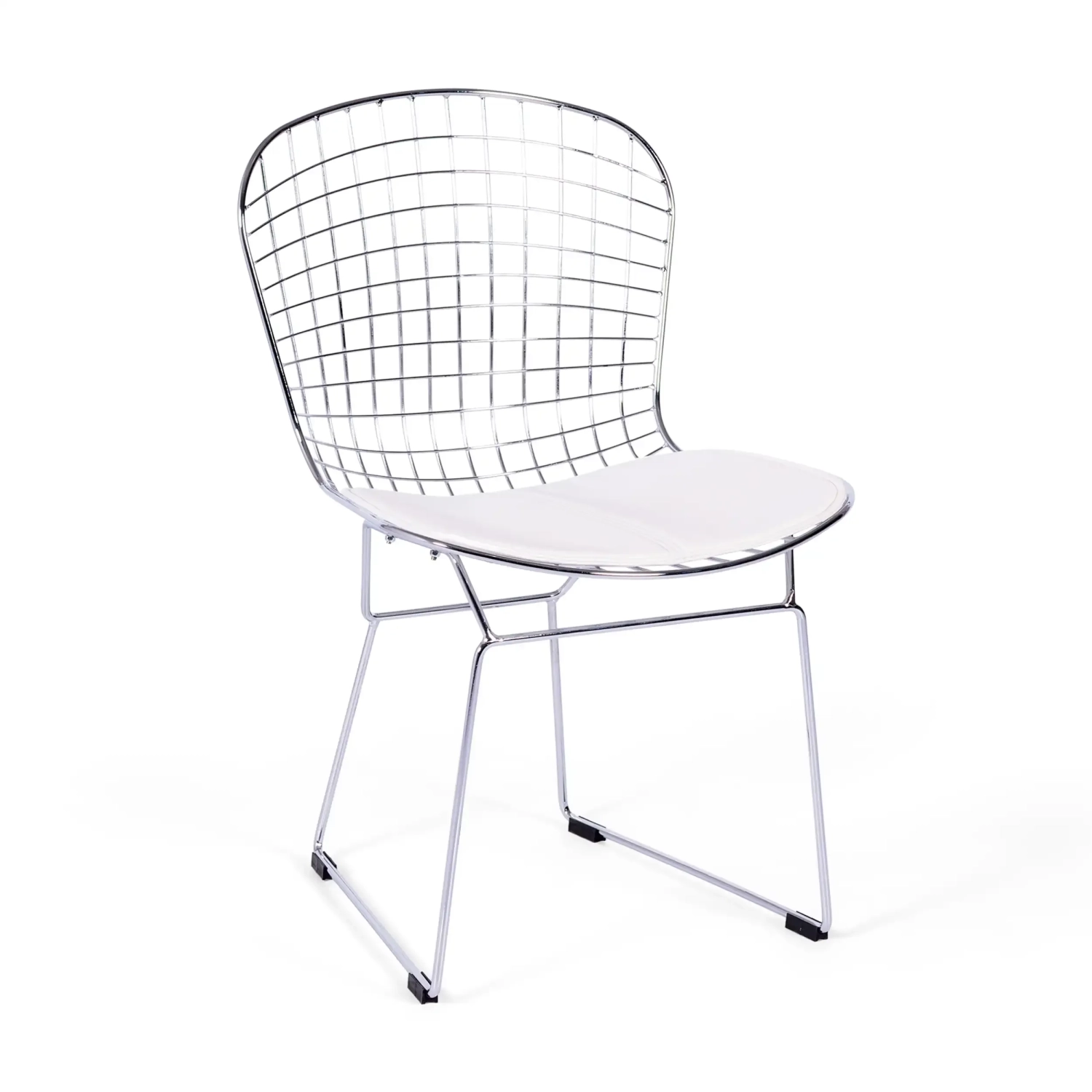 Eetkamerstoel in verchroomd staal Berta FURNMOD - 8