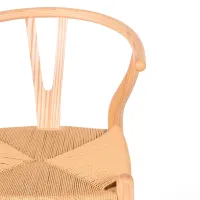 Silla Wish CH24 Artesanal de Madera de Fresno FURNMOD - 2
