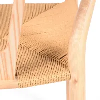 Wish CH24 stol tillverkad av ask FURNMOD - 11