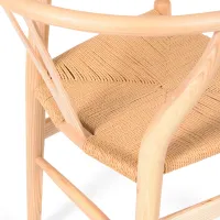 Chaise Wish CH24 Artisanale en Bois de Frêne FURNMOD - 9