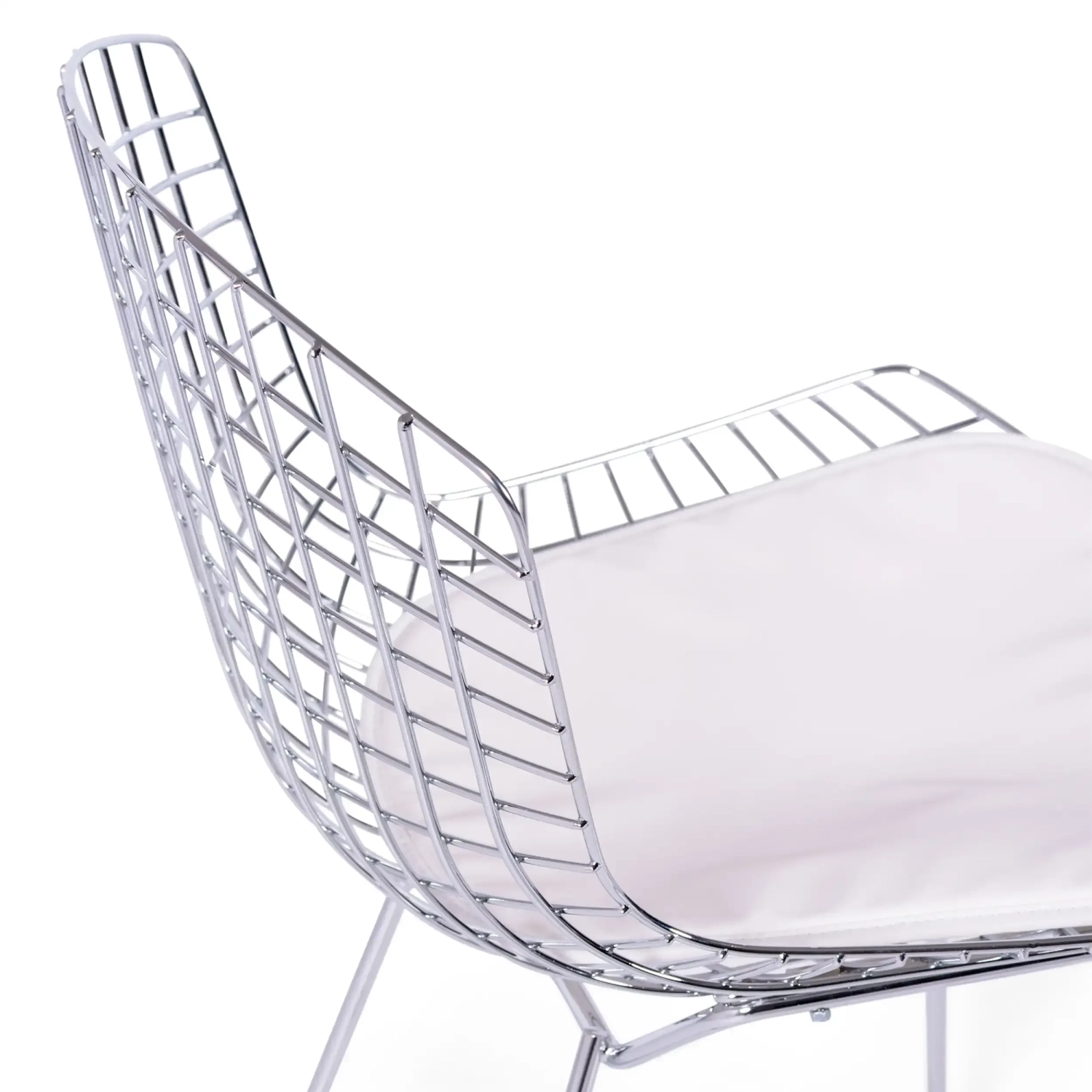 Berta Stuhl "High Quality" aus Verchromtem Stahl FURNMOD - 14