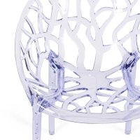 Replika židle Chrystal Transparent - Zahradní židle - Mobelarium