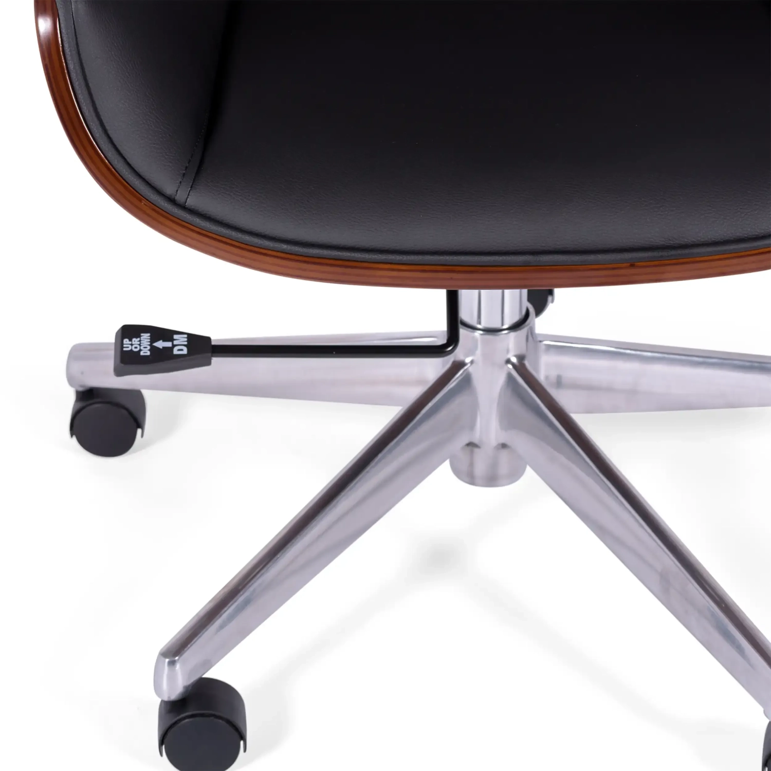 Nordic Highback office chair in walnut - Office chairs - Mueble Design