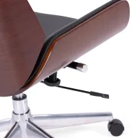 Cadeira de escritório Nordic Highback em madeira - Mueble Design