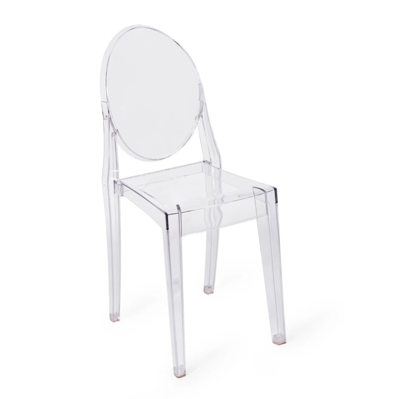Replik des Victoria Ghost Stuhls von Phillipe Starck