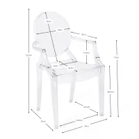 Replica Louis Ghost Stoel - Design Stoelen | Muebledesign