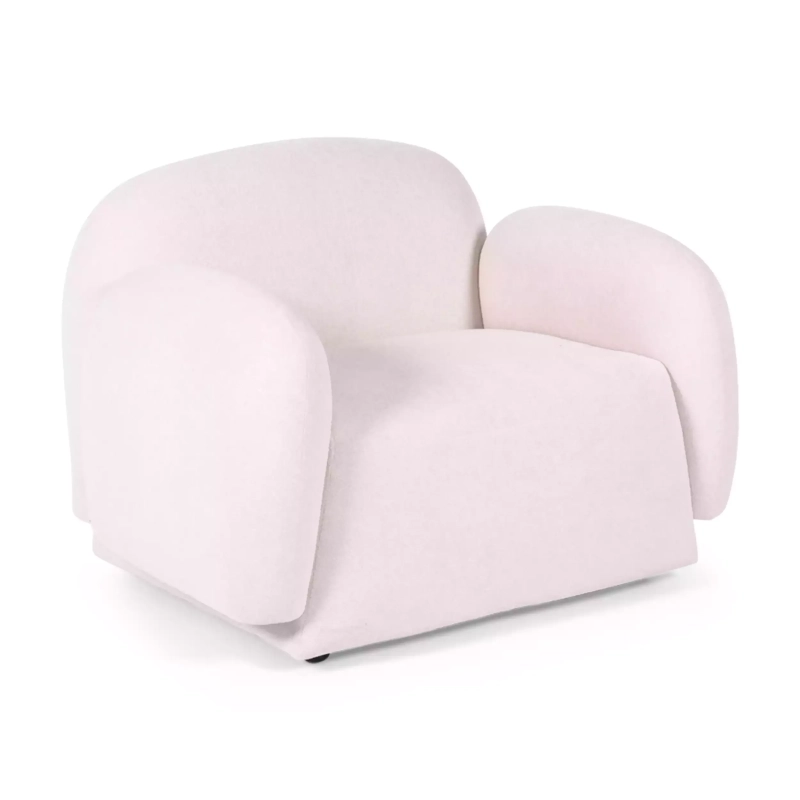 Designerski fotel 1-osobowy Nest - zawijany design - Mobelarium