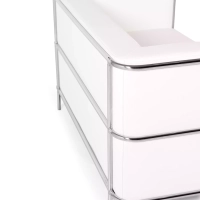 Canapé 2 places Torino en éco-cuir et acier chromé 🛋️ - Meubles Concept