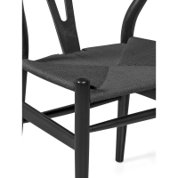 Chaise Inspiration Wishbone CH24 - Chaises en bois - Style nordique