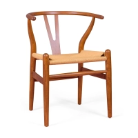 Inspiration Wishbone CH24 en noyer - Chaises nordiques - Meublesconcept