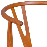 Inspiracja Wishbone CH24 w kolorze Orzech - Krzesła Nordic - Design Furniture