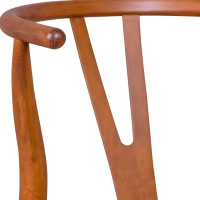 Inspirazione sedia Wishbone in Noce - Sedie nordiche - Mobiliedesign