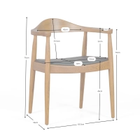 Inspiracja Krzesło - Krzesło Santon - Krzesła Nordic - Designerskie Meble