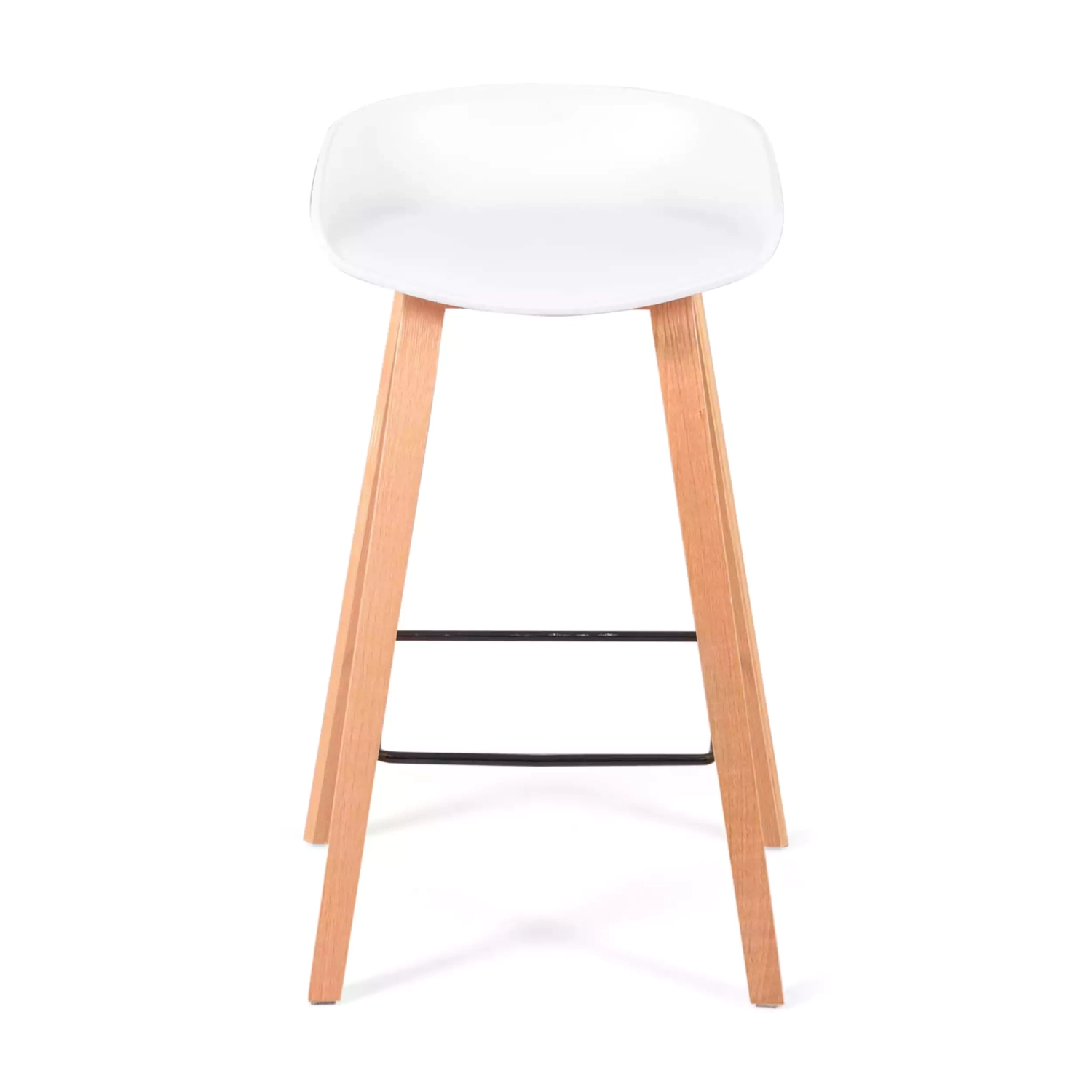 Holen Sie sich den Nordic-Hocker aus Buchenholz – Mueble Design