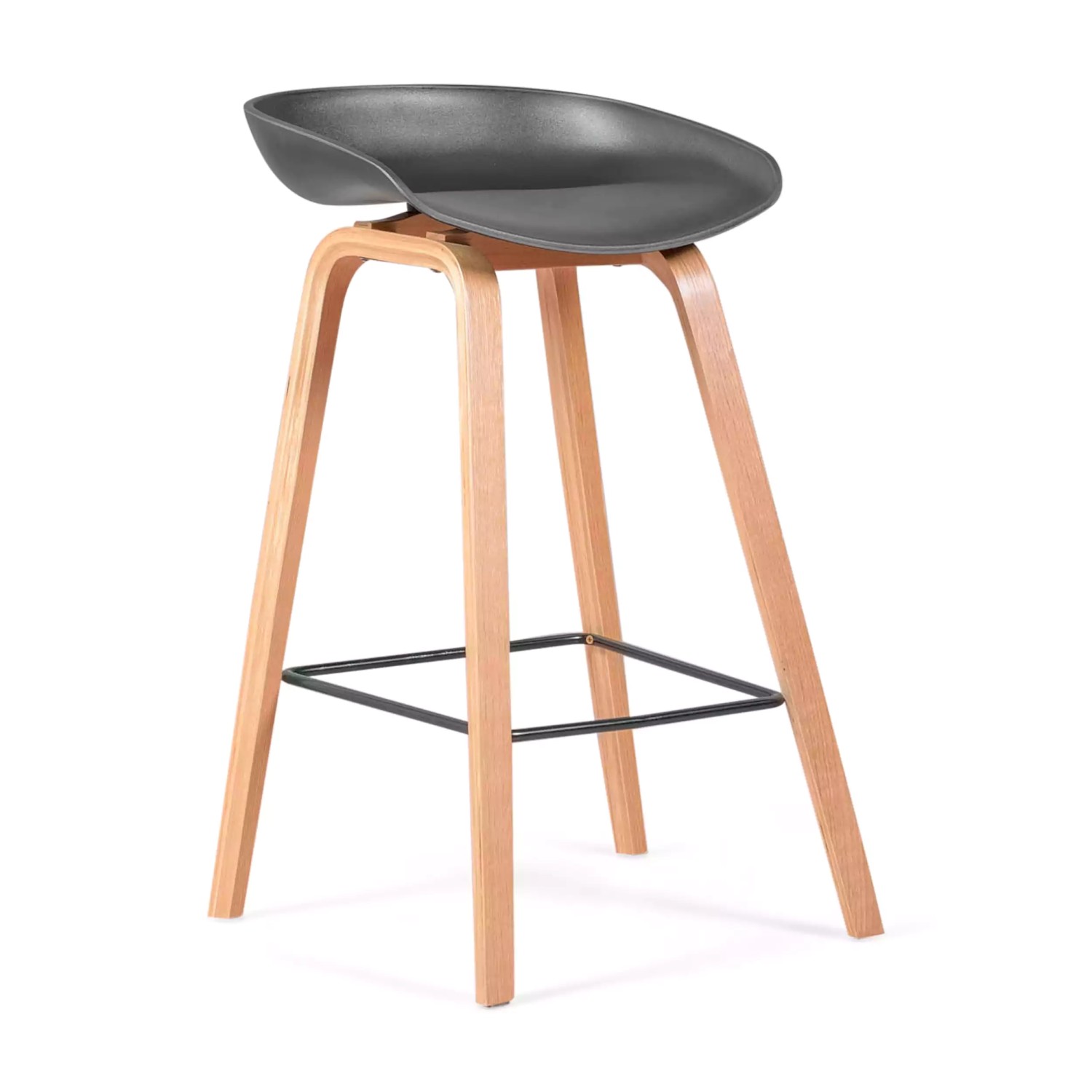 Holen Sie sich den Nordic-Hocker aus Buchenholz – Mueble Design