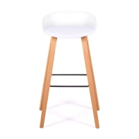 Taburete Nórdico de 75cm en Madera de Haya - Mueble Design