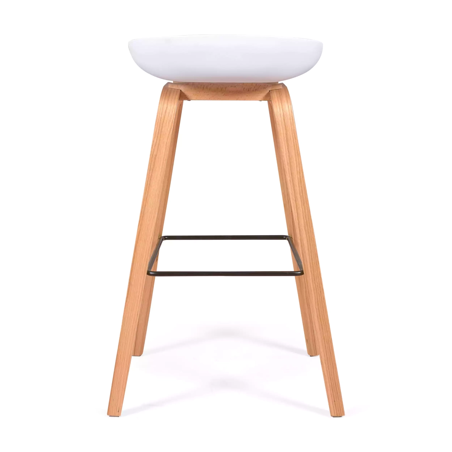 Barstol Skandinavien av 75cm i bokträ Mobelarium