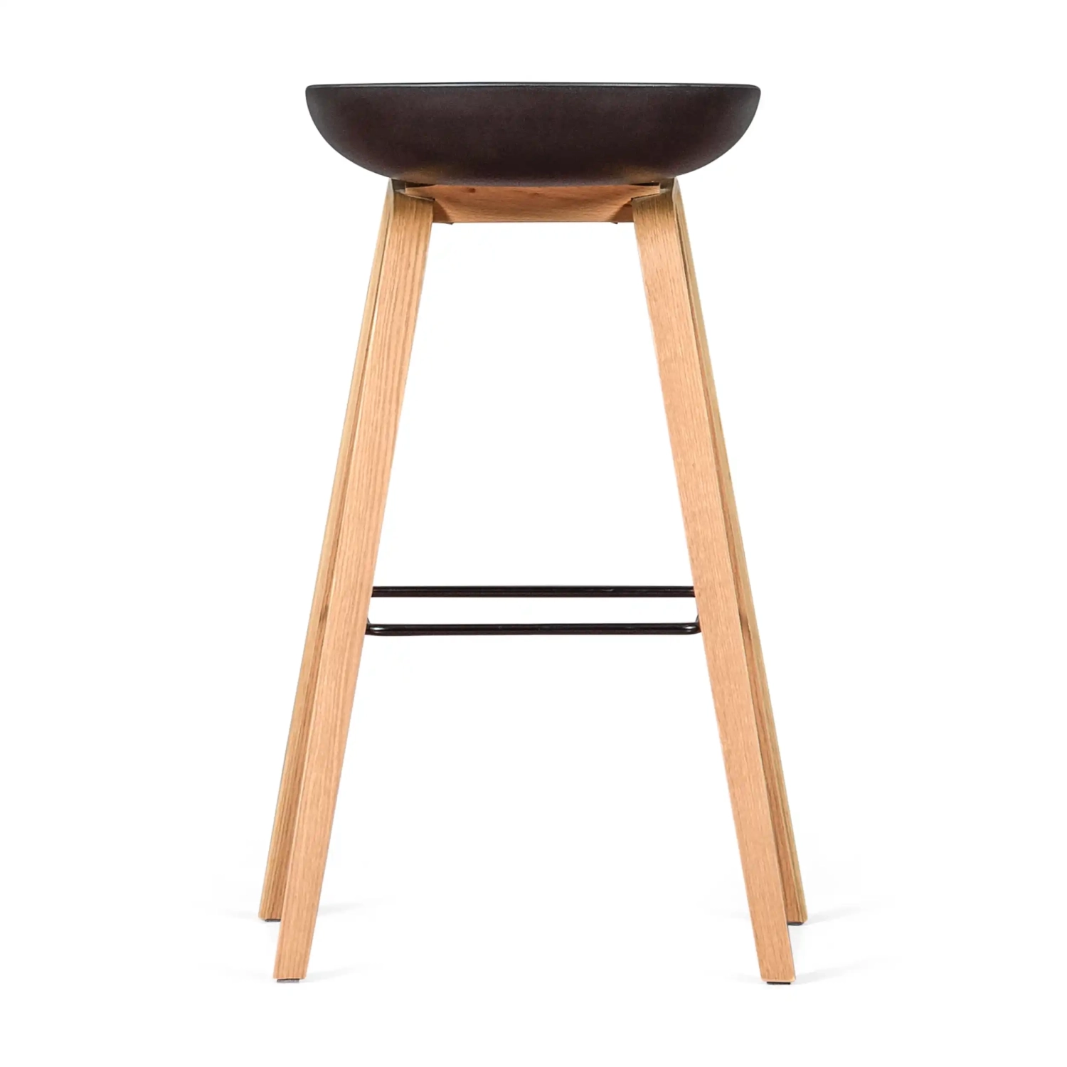 Barstoel Scandinavisch van 75cm in Beukenhout - Mobelarium