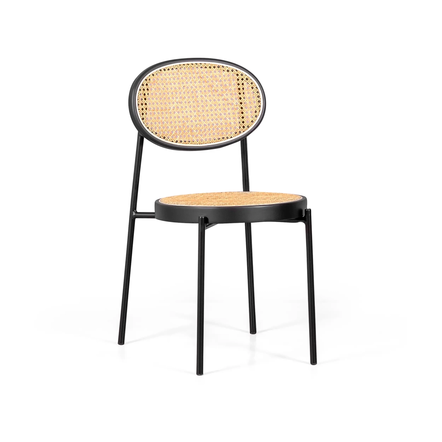 Retro židle Preston z přírodního ratanu - Design a teplo - Mobelarium