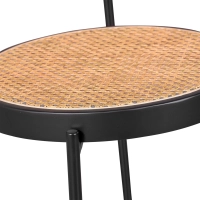Silla Preston retro en ratán natural – Diseño y calidez - Mueble Design