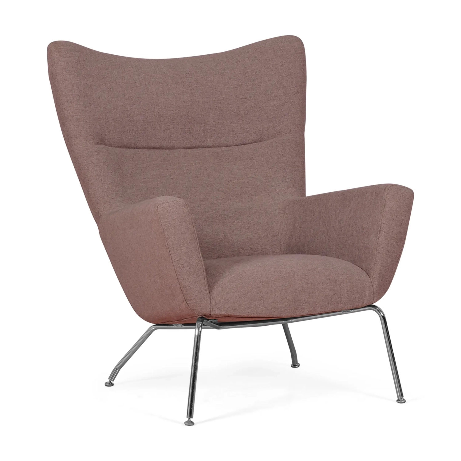 Replica of the armchair Wing CH445 by designer Hans J. Wegner