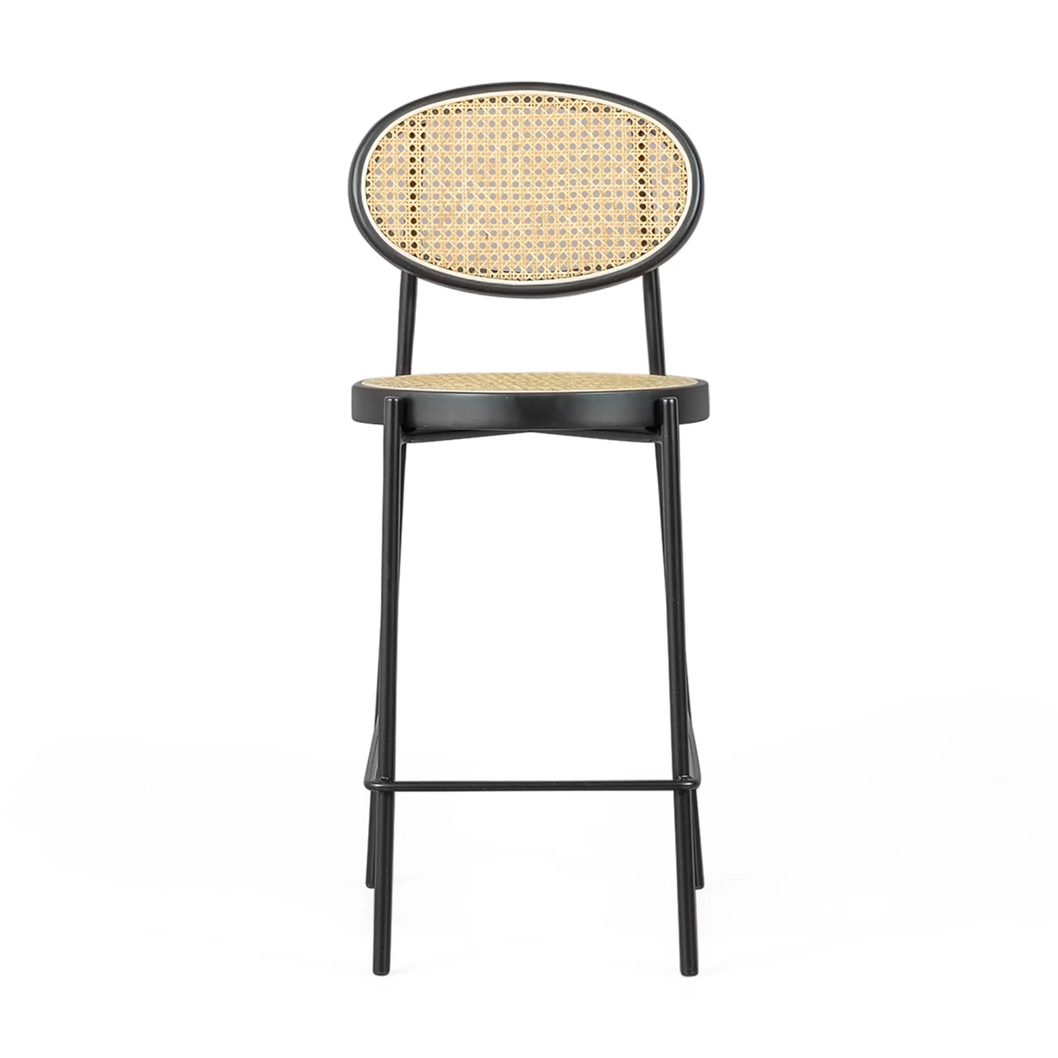 Taburete Bar Vintage Preston Ratán Natural 65 cm – Mueble Design