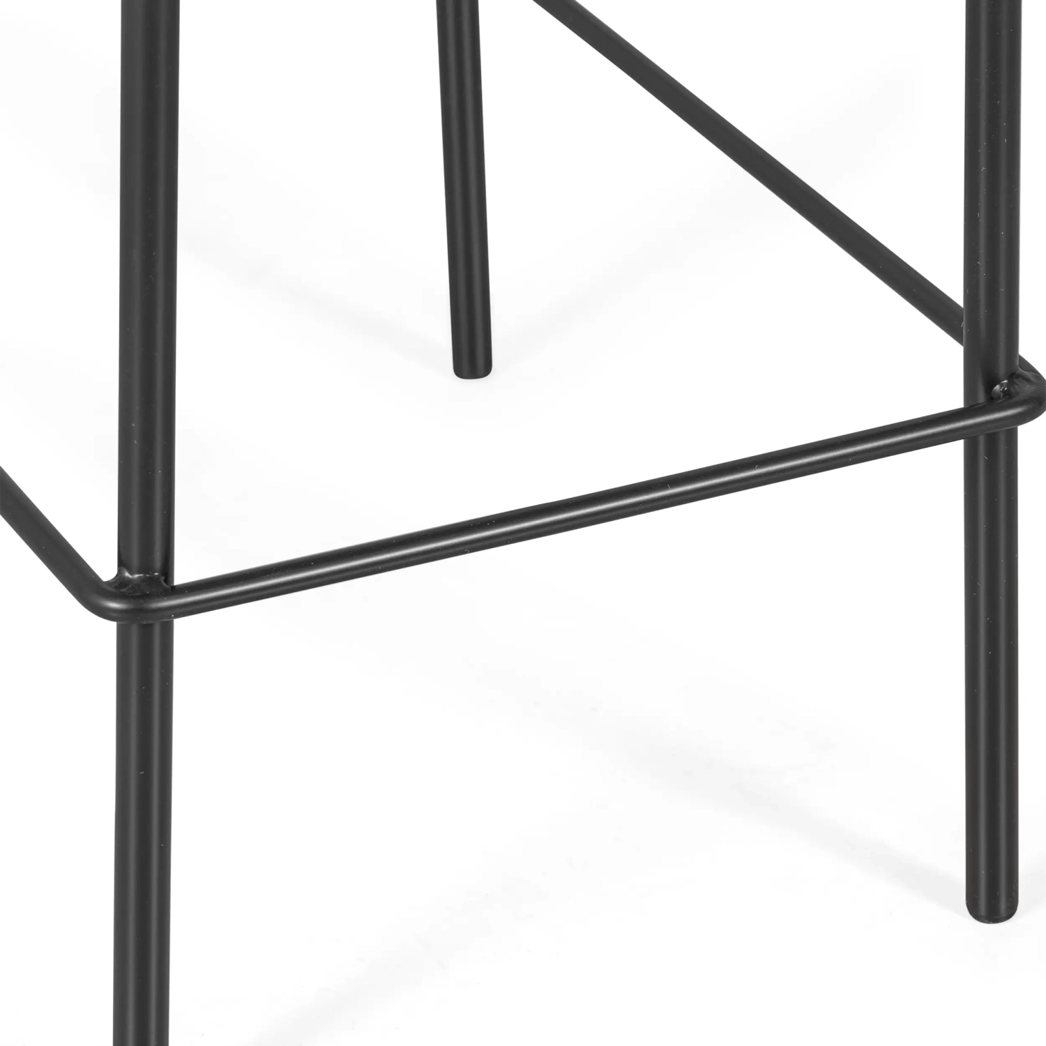 Tabouret Bar vintage Preston en rotin naturel 65 cm - Meubles Concept