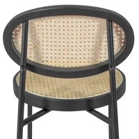 Tamborete Vintage Bar Preston Rattan Natural 65 cm - Mueble Design
